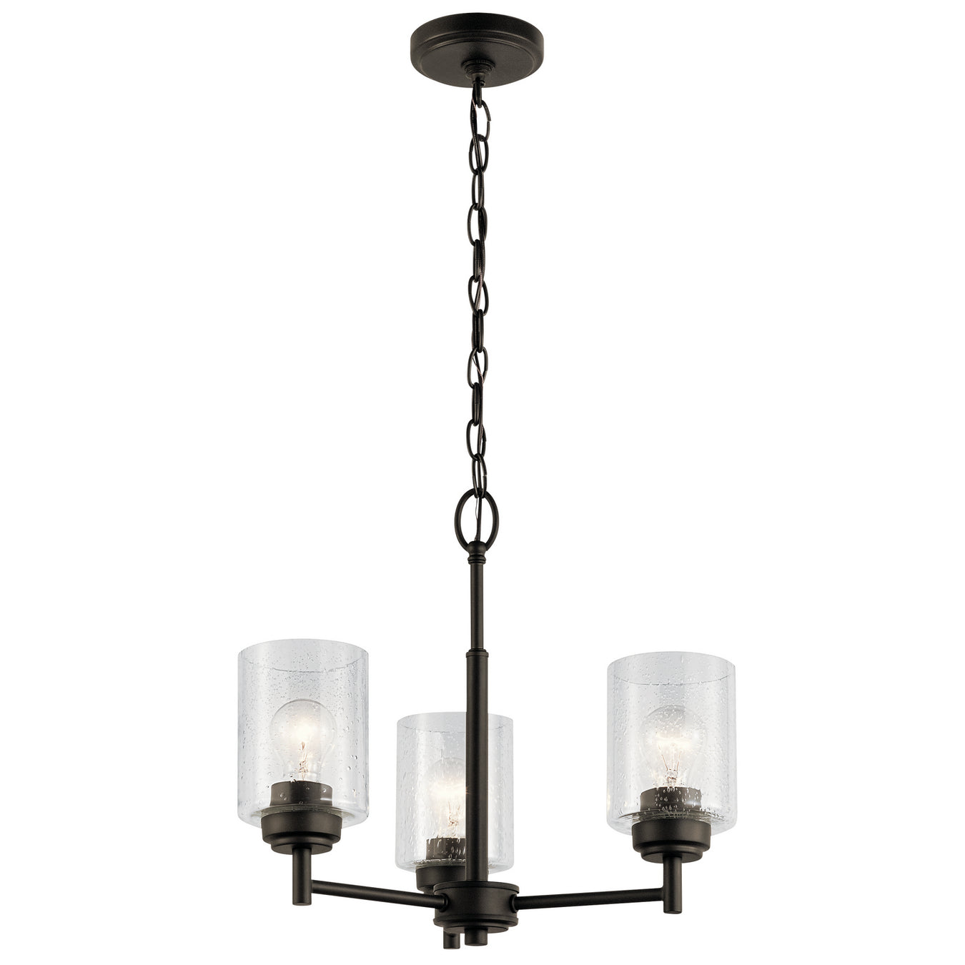 Kichler 44029OZ Winslow Three Light Mini Chandelier, Olde Bronze Main Image.jpg