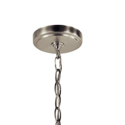 Kichler 44031NI Nine Light Chandelier, Brushed Nickel (2)