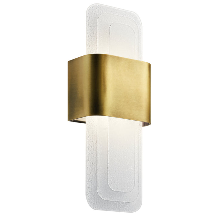 Kichler 44162NBRLED Serene LED Wall Sconce, Natural Brass Main Image.jpg