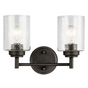 Kichler 45885OZ Two Light Bath, Olde Bronze