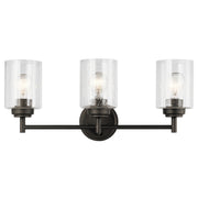 Kichler 45886OZ Three Light Bath, Olde Bronze