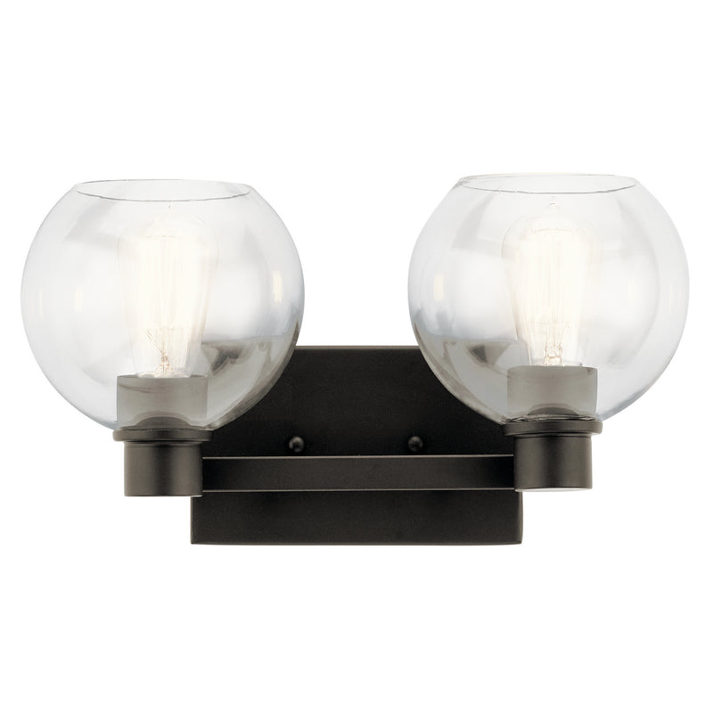 Kichler 45893OZ Two Light Bath, Olde Bronze