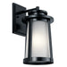 Kichler 49918BK Harbor Bay One Light Outdoor Wall Mount, Black Main Image.jpg