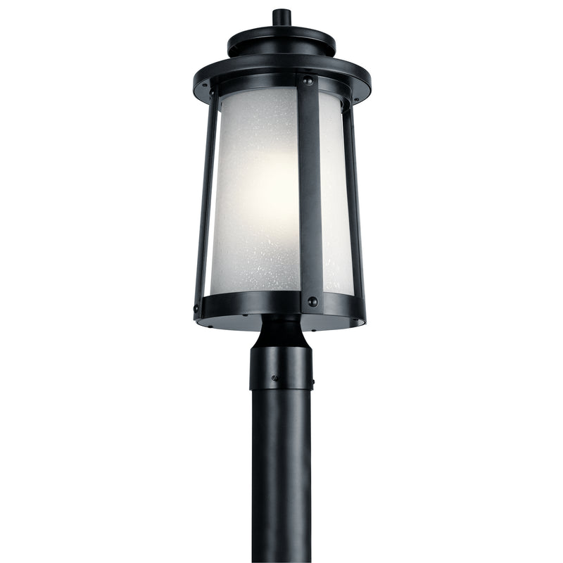 Kichler 49920BK One Light Outdoor Post Mount, Black