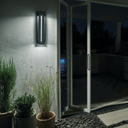 Kichler 49946BKTLED LED Outdoor Wall Mount, Textured Black (3)