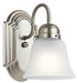 Kichler 5334NIS One Light Wall Sconce, Brushed Nickel Main Image.jpg