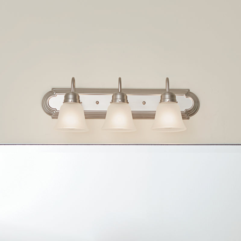 Kichler 5337NIS Three Light Bath, Brushed Nickel (4)