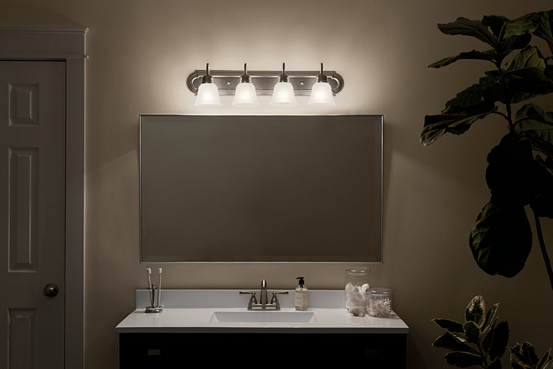 Kichler 5338NIS Four Light Bath, Brushed Nickel (5)