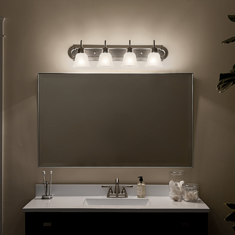 Kichler 5338NIS Four Light Bath, Brushed Nickel (6)