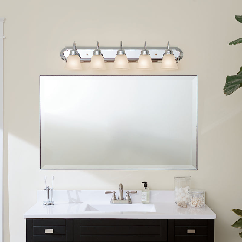 Kichler 5339CHS Five Light Bath, Chrome (3)