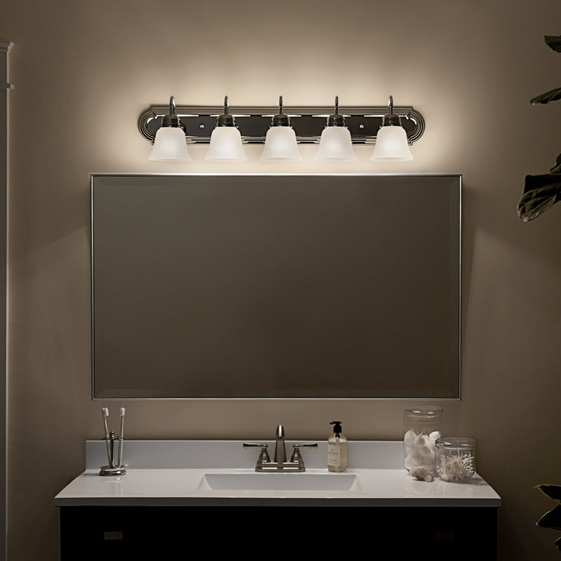 Kichler 5339CHS Five Light Bath, Chrome (6)