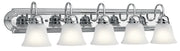 Kichler 5339CHS Five Light Bath, Chrome