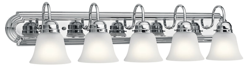Kichler 5339CHS Five Light Bath, Chrome