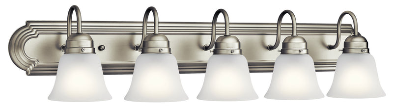 Kichler 5339NIS Five Light Bath, Brushed Nickel