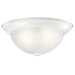 Kichler 8116WH Three Light Flush Mount, White Main Image.jpg