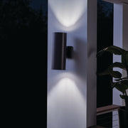 Kichler 9246BK Two Light Outdoor Wall Mount, Black (5)