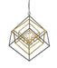 Z-Lite 457-4OBR-BRZ Euclid Four Light Chandelier, Olde Brass / Bronze Main Image.jpg