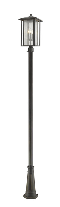 Z-Lite 554PHXLR-519P-ORB Aspen Three Light Outdoor Post Mount, Oil Rubbed Bronze Main Image.jpg