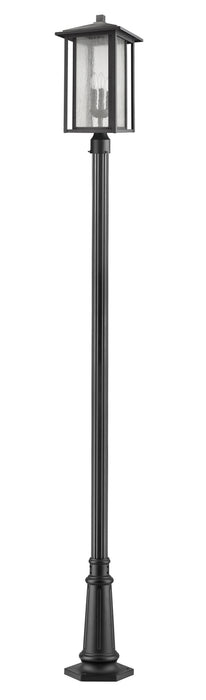 Z-Lite 554PHXLR-557P-BK Aspen Three Light Outdoor Post Mount, Black Main Image.jpg