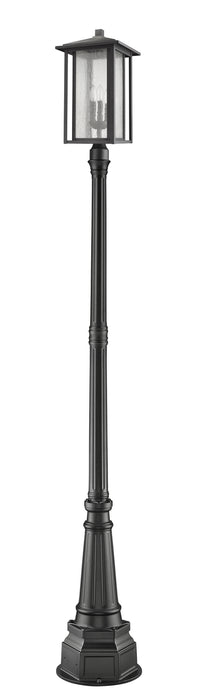 Z-Lite 554PHXLR-564P-BK Aspen Three Light Outdoor Post Mount, Black Main Image.jpg