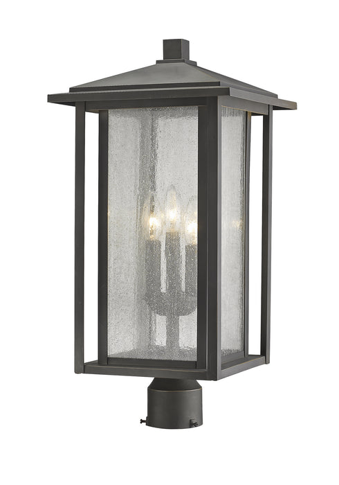 Z-Lite 554PHXLR-ORB Aspen Three Light Outdoor Post Mount, Oil Rubbed Bronze Main Image.jpg