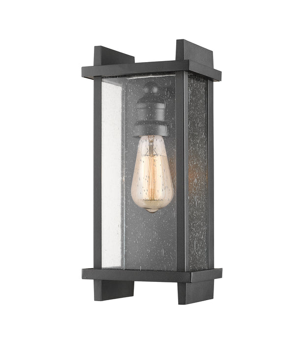 Z-Lite 565S-BK Fallow One Light Outdoor Wall Sconce, Black Main Image.jpg