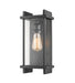 Z-Lite 565S-BK Fallow One Light Outdoor Wall Sconce, Black Main Image.jpg