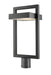 Z-Lite 566PHBR-BK-LED Luttrel LED Outdoor Post Mount, Black Main Image.jpg