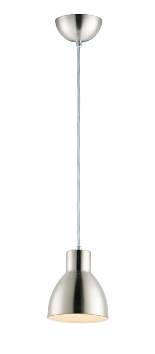 Maxim 11020SN Cora One Light Pendant, Satin Nickel Main Image.jpg