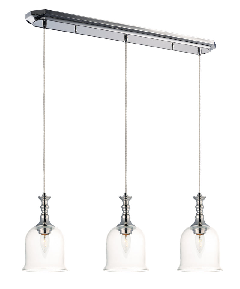 Maxim 20473CLPN Centennial Three Light Pendant, Polished Nickel Main Image.jpg