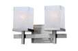 Maxim 2152LNSN Tetra Two Light Bath Vanity, Satin Nickel Main Image.jpg