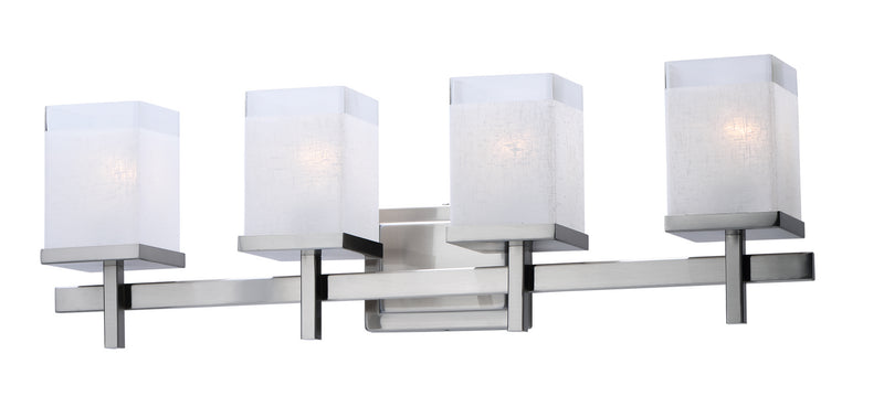 Maxim 2154LNSN Tetra Four Light Bath Vanity, Satin Nickel Main Image.jpg