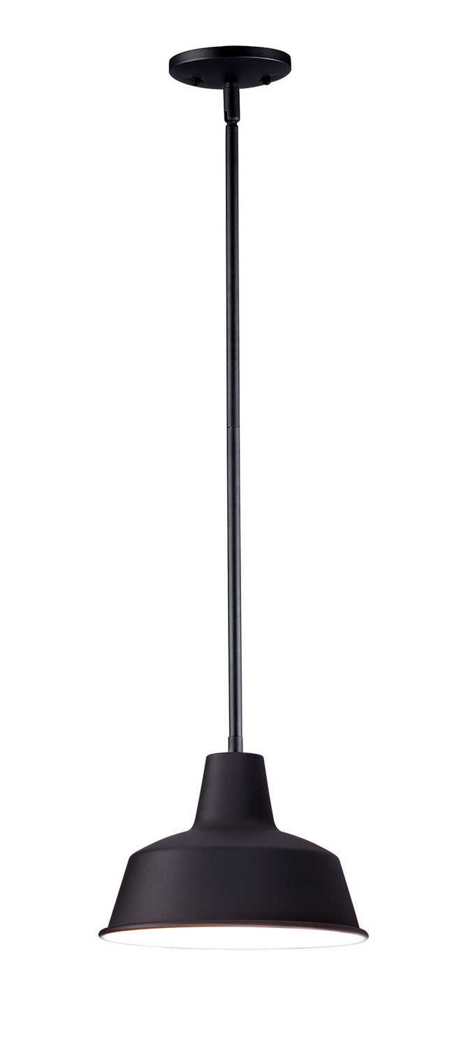 Maxim 35017BK Pier M One Light Outdoor Pendant, Black Main Image.jpg