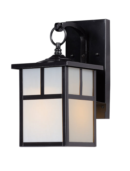 Maxim 4053WTBK Coldwater One Light Outdoor Wall Lantern, Black Main Image.jpg