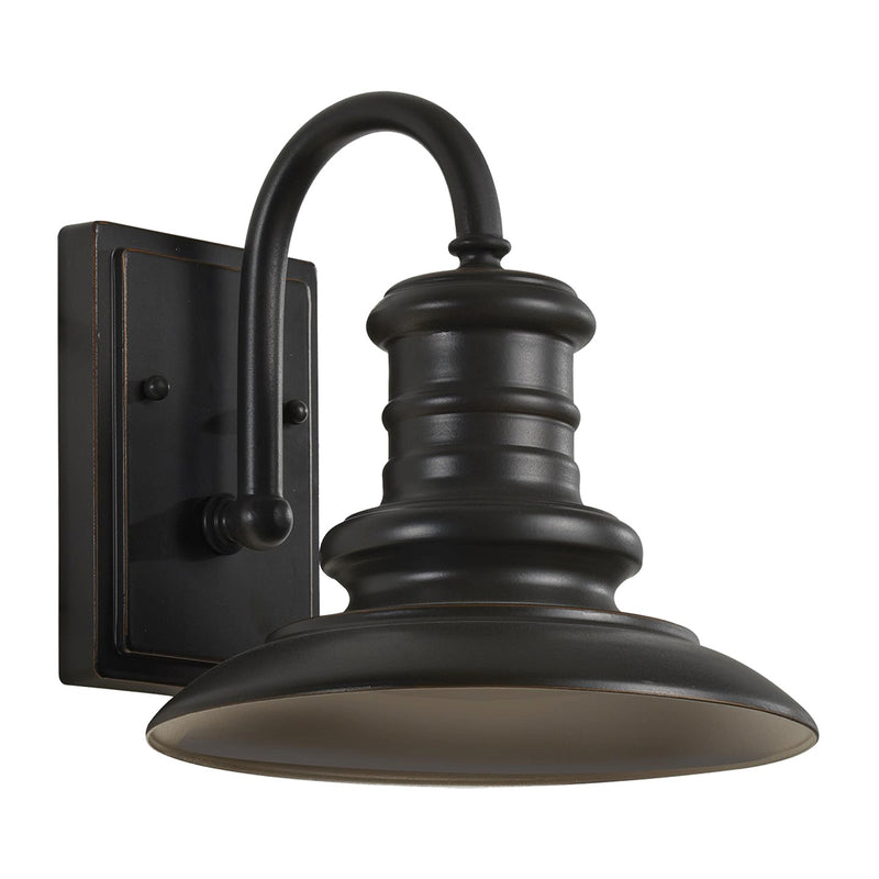Generation Lighting OL8600RSZ-L1 Redding Station LED Outdoor Wall Sconce, Restoration Bronze Main Image.jpg