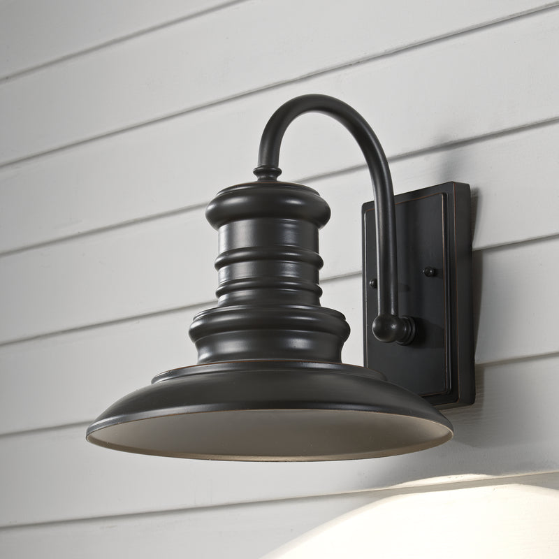 Generation Lighting OL8601RSZ-L1 Redding Station LED Outdoor Wall Sconce, Restoration Bronze Alternate Image.jpg