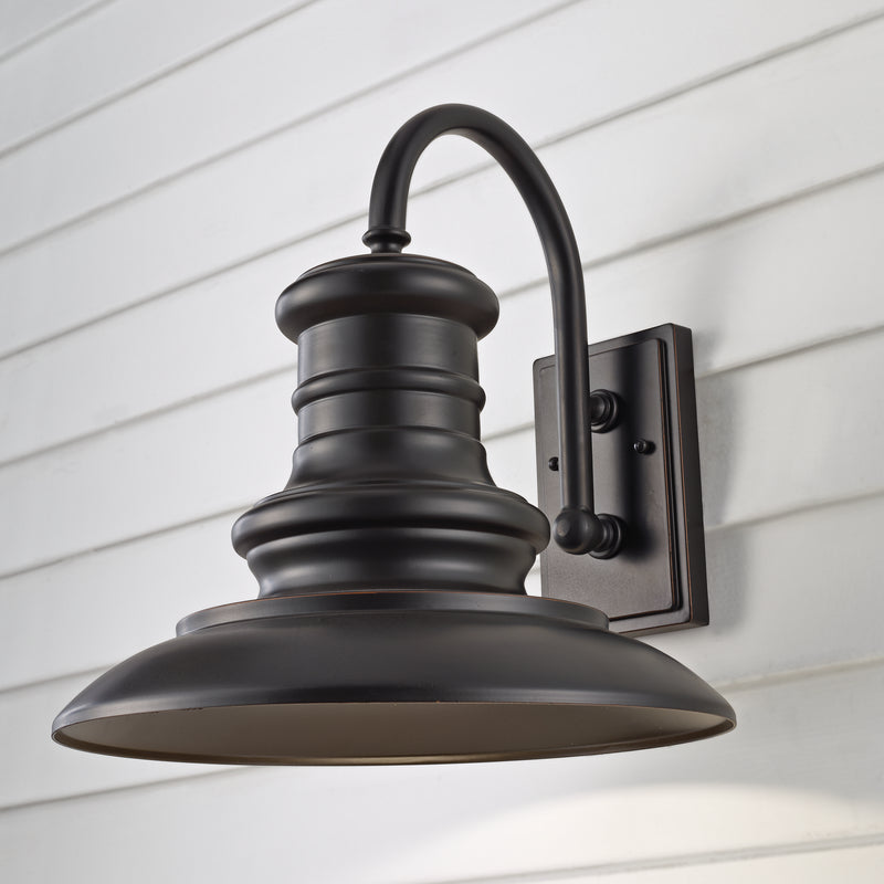 Generation Lighting OL9004RSZ-L1 Redding Station LED Outdoor Wall Sconce, Restoration Bronze Alternate Image.jpg
