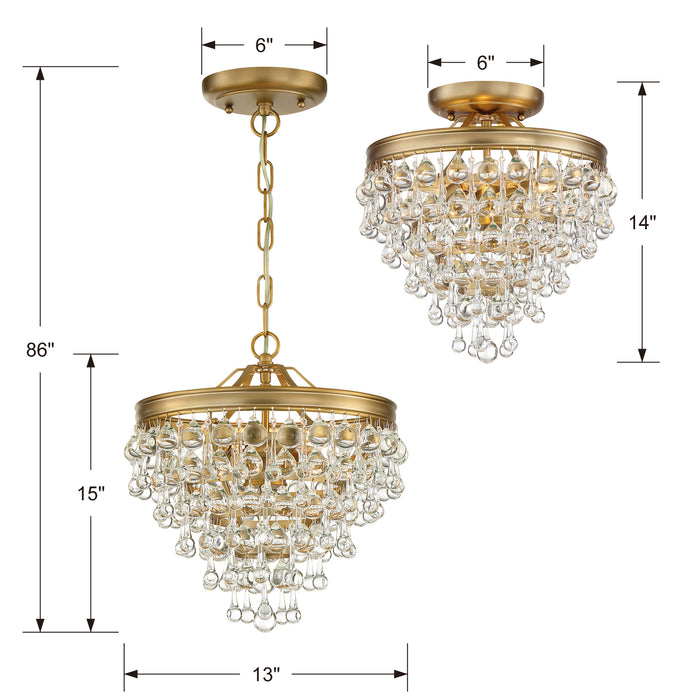 Crystorama 130-VG_CEILING Calypso Three Light Semi Flush Mount Vibrant Gold Alternate Image.jpg