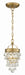Crystorama 131-VG Calypso One Light Mini Chandelier Vibrant Gold Alternate Image 4.jpg