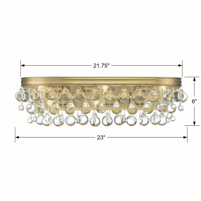 Crystorama 133-VG Calypso Six Light Bathroom Vanity Vibrant Gold Alternate Image 4.jpg