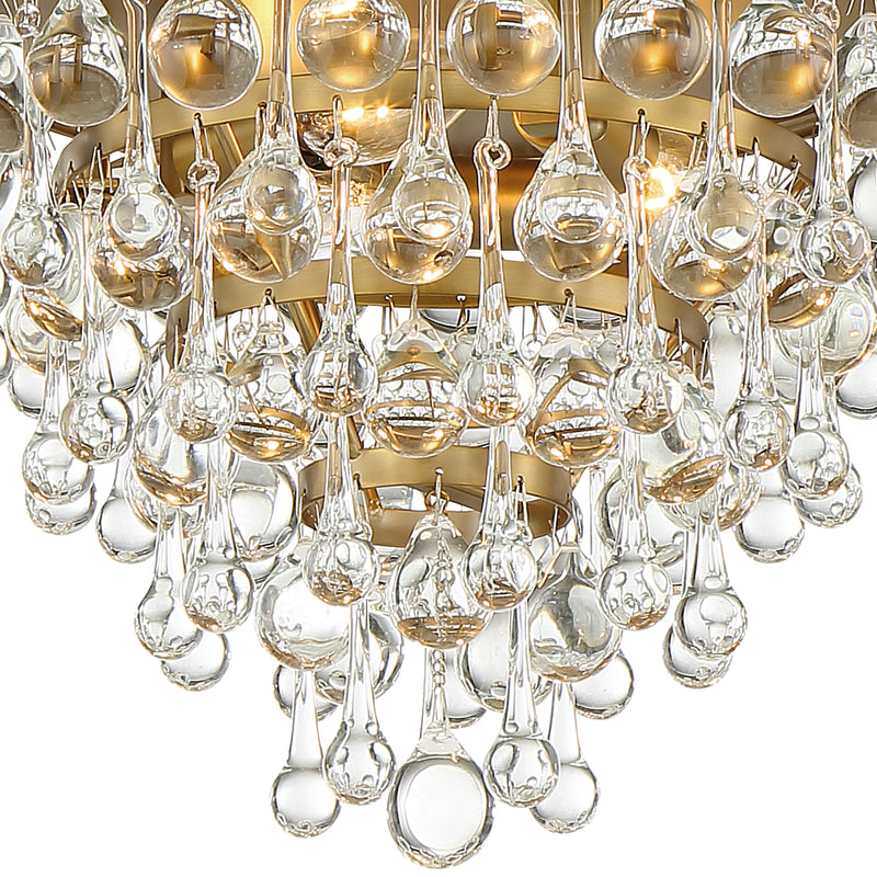 Crystorama 135-VG Calypso Three Light Flush Mount Vibrant Gold Alternate Image.jpg