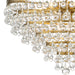 Crystorama 137-VG Calypso Eight Light Chandelier Vibrant Gold Alternate Image 2.jpg