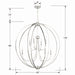 Crystorama 2246-PN_NOSHADE Sylvan Eight Light Chandelier Polished Nickel Alternate Image 2.jpg