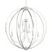 Crystorama 2246-PN_NOSHADE Sylvan Eight Light Chandelier Polished Nickel Main Image.jpg