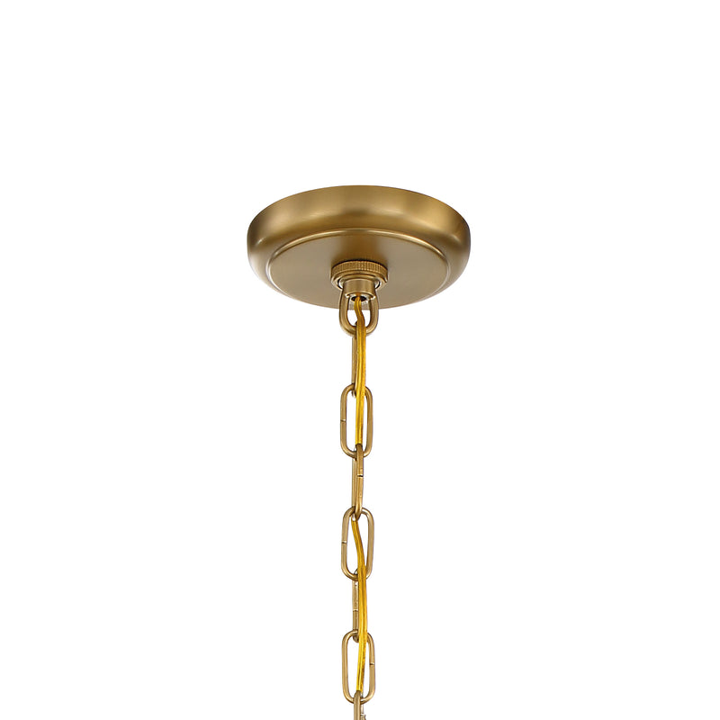 Crystorama 275-VG Calypso Six Light Chandelier Vibrant Gold Alternate Image 2.jpg