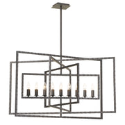 Crystorama 337-RS Capri Nine Light Chandelier Raw Steel Alternate Image.jpg