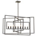 Crystorama 337-RS Capri Nine Light Chandelier Raw Steel Alternate Image.jpg