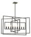 Crystorama 337-RS Capri Nine Light Chandelier Raw Steel Main Image.jpg