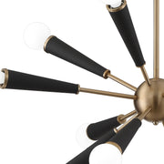 Crystorama 3812-AG Zodiac 12 Light Chandelier Aged Brass Alternate Image 2.jpg