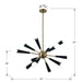 Crystorama 3812-AG Zodiac 12 Light Chandelier Aged Brass Alternate Image 4.jpg
